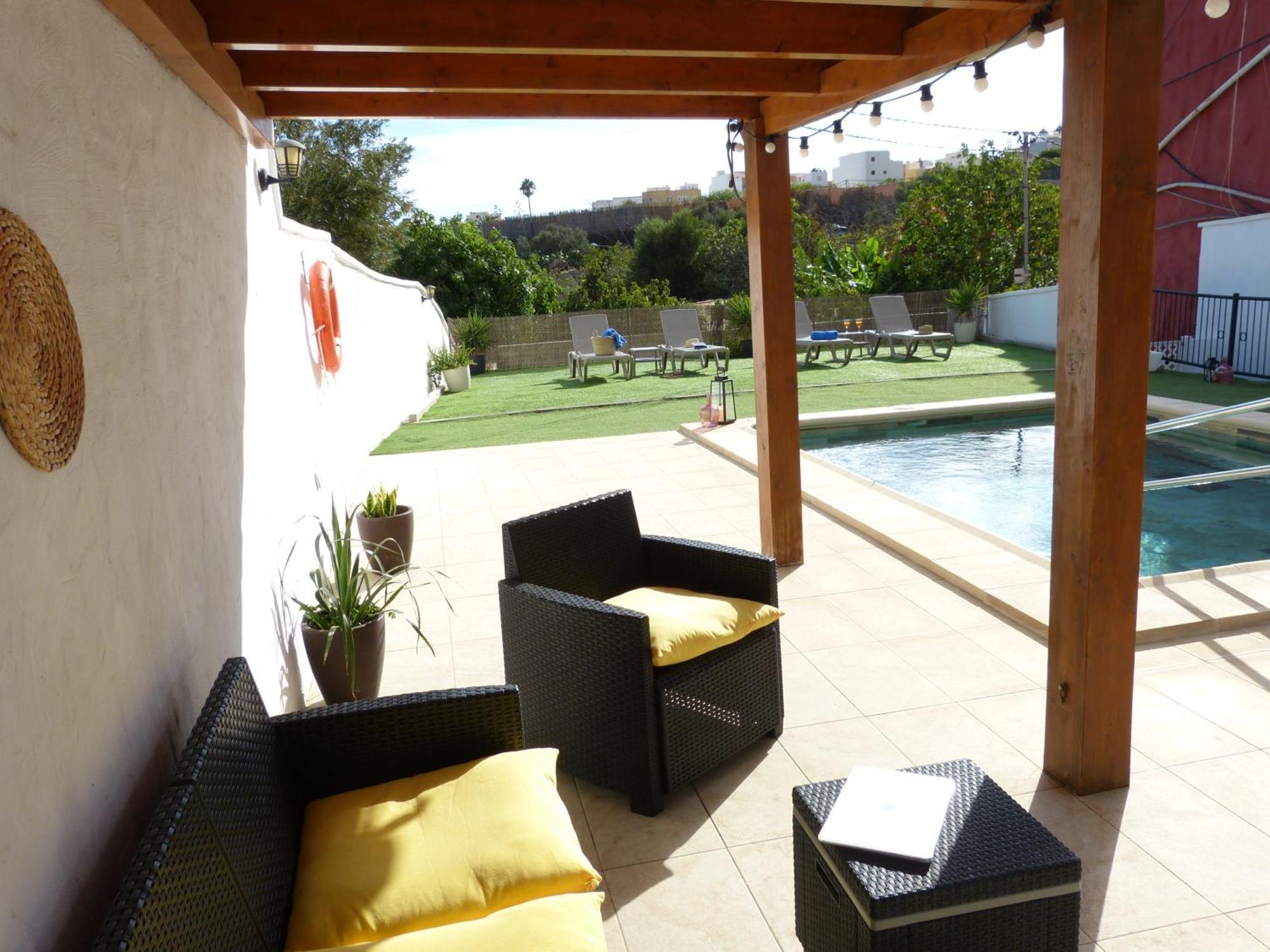 Villa Alto Arena Piscina Privada Climatizada Ingenio Buitenkant foto